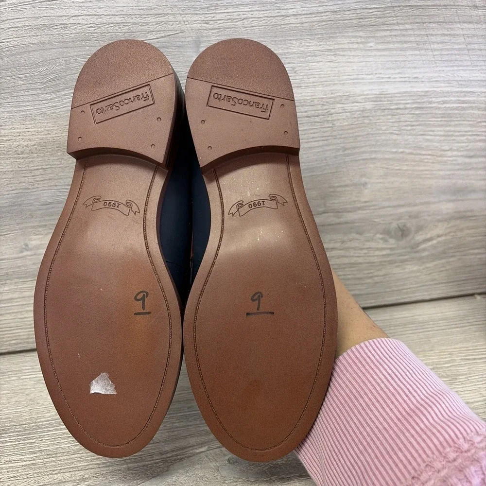 Franco Sarto Carolyn Low Profile Tassel Loafers 7 (c3) - Picture 7 of 8